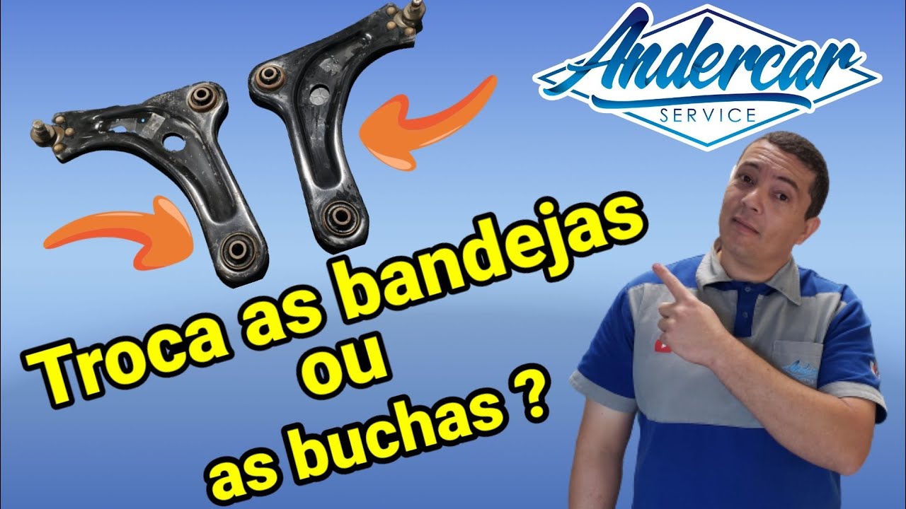 Barulho na suspensão, troco as bandejas ou as buchas? #Peugeot208 #Citroenc3 #oficina #andercar