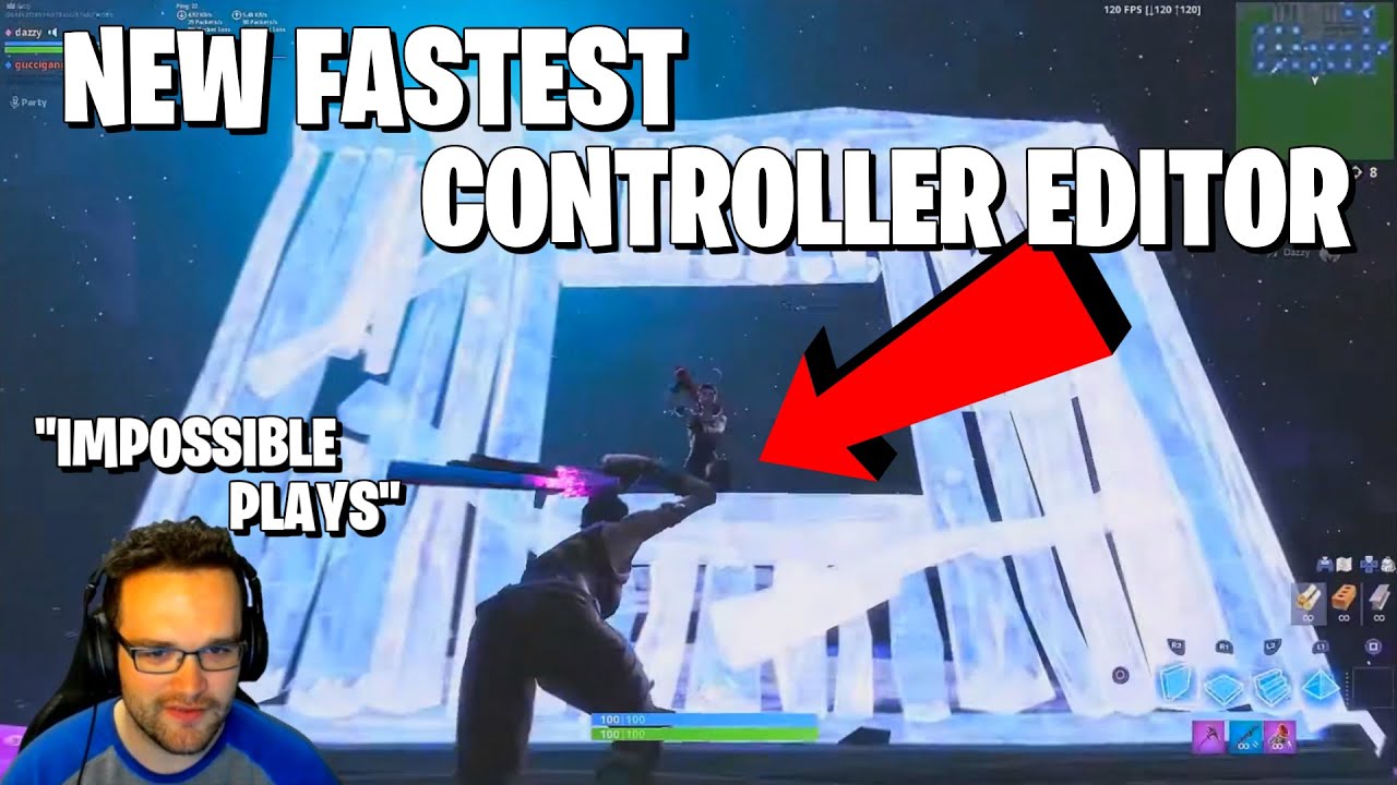 Is This MAXIMUM Controller Editing Speed? **Reacting to Dazzy Fortnite**