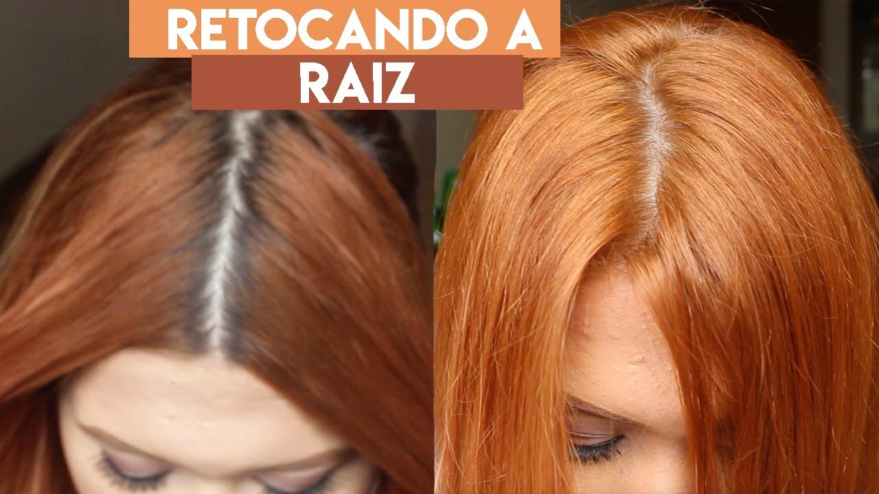 RETOCANDO O CABELO RUIVO ❤