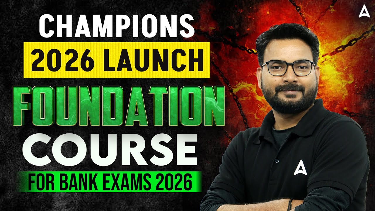 Bank Exam 2026 Reasoning | New Foundation Course for Bank Exam Aspirants 2026 | Neev By Saurav Sir