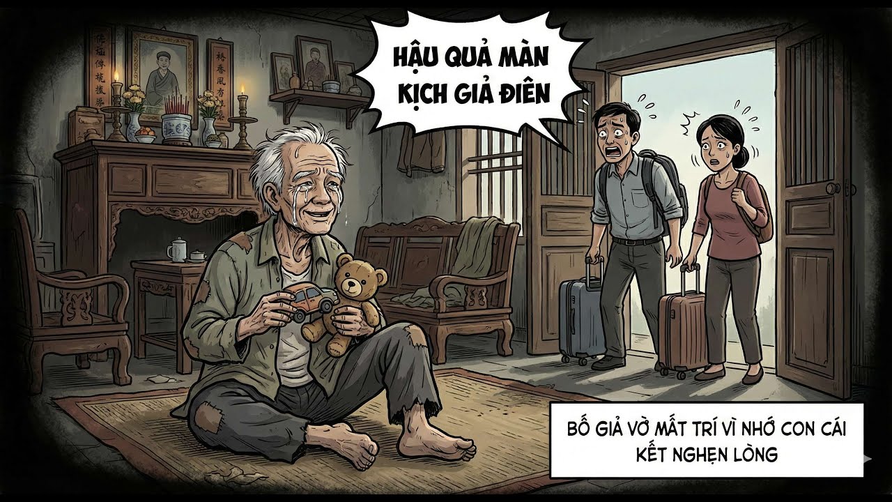 Bố Giả Vờ Mất Trí Nhớ Để Con Về Thăm Và Cái Kết Nghẹn Lòng
