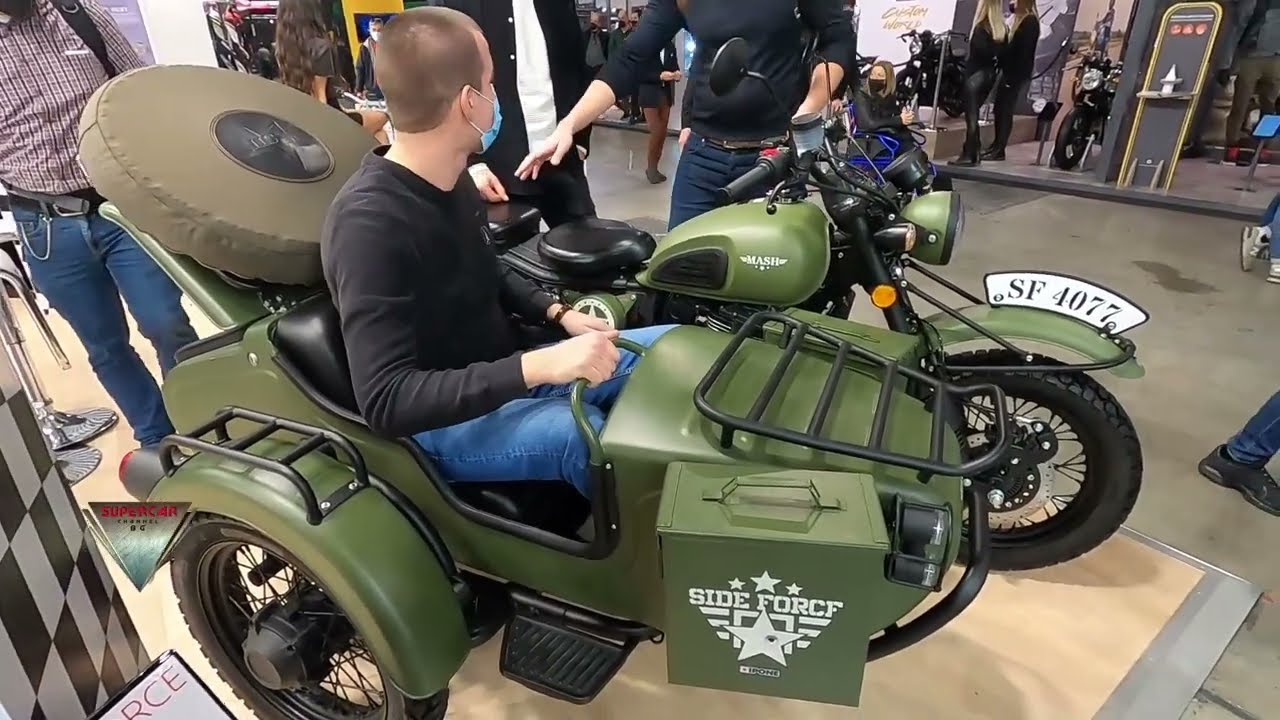 2022 Mash Side Force  Walkaround Eicma 2021 Milan