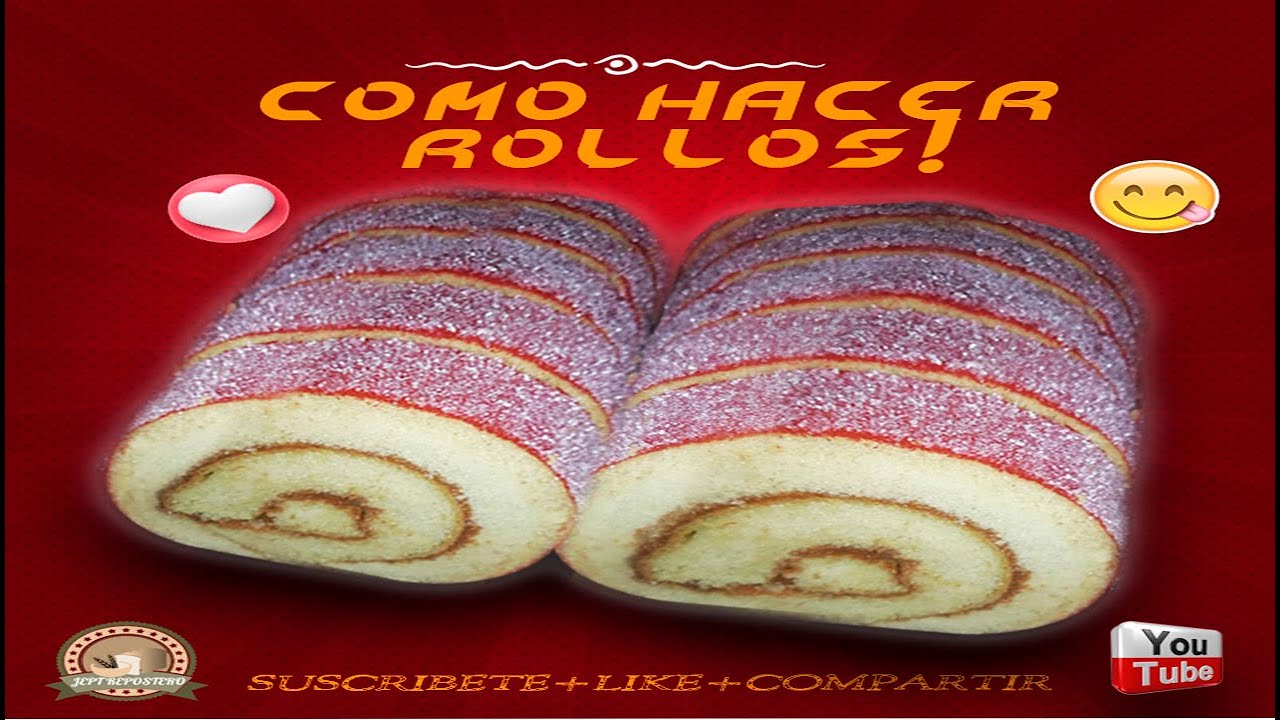 COMO HACER BRAZO DE REINA O ROLLO ROJO, Y QUE ES EMULSIFICANTE?? SPONGE?? MIXO??