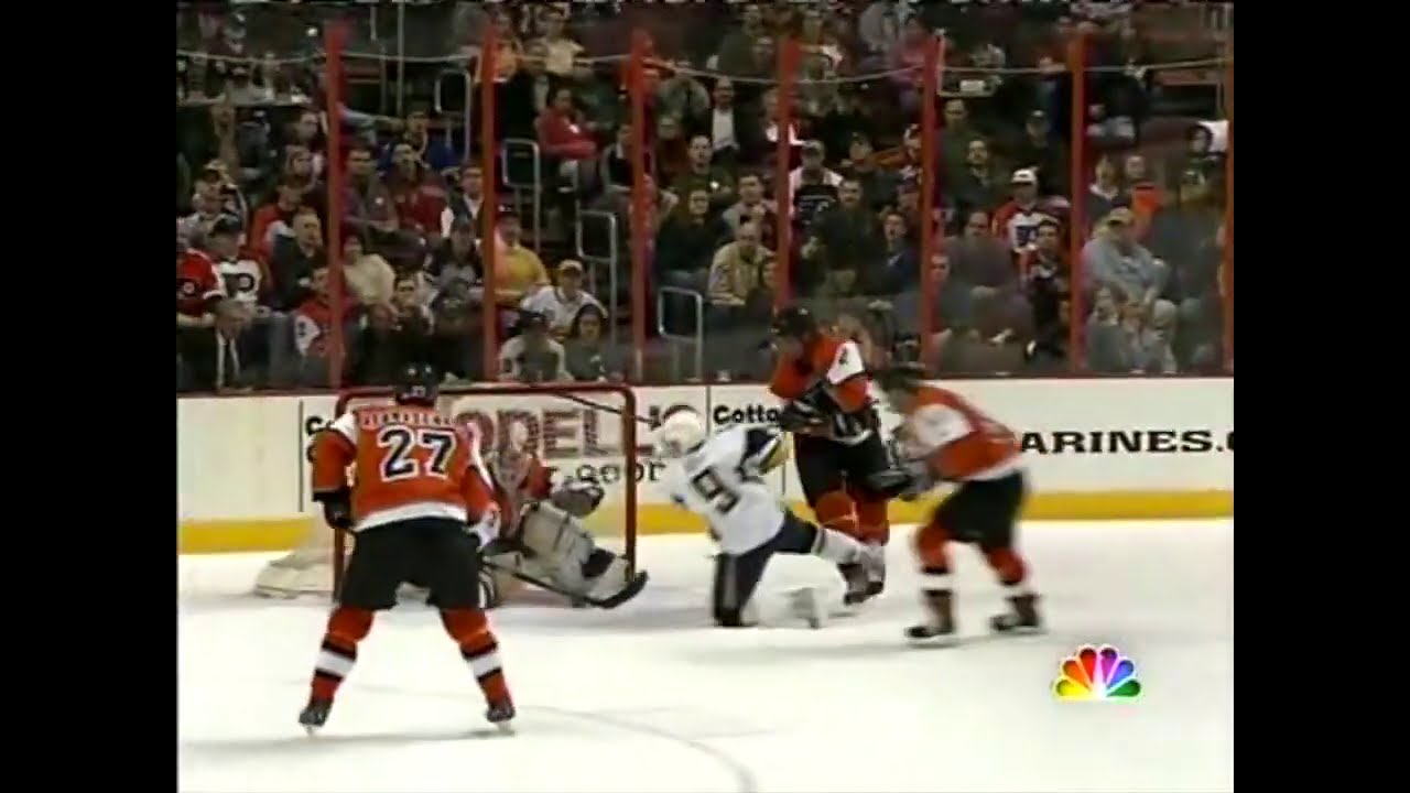 Flyers vs. Sabres 4/8/07, Martin Biron's First Game Against Buffalo - ALL SABRES GOALS