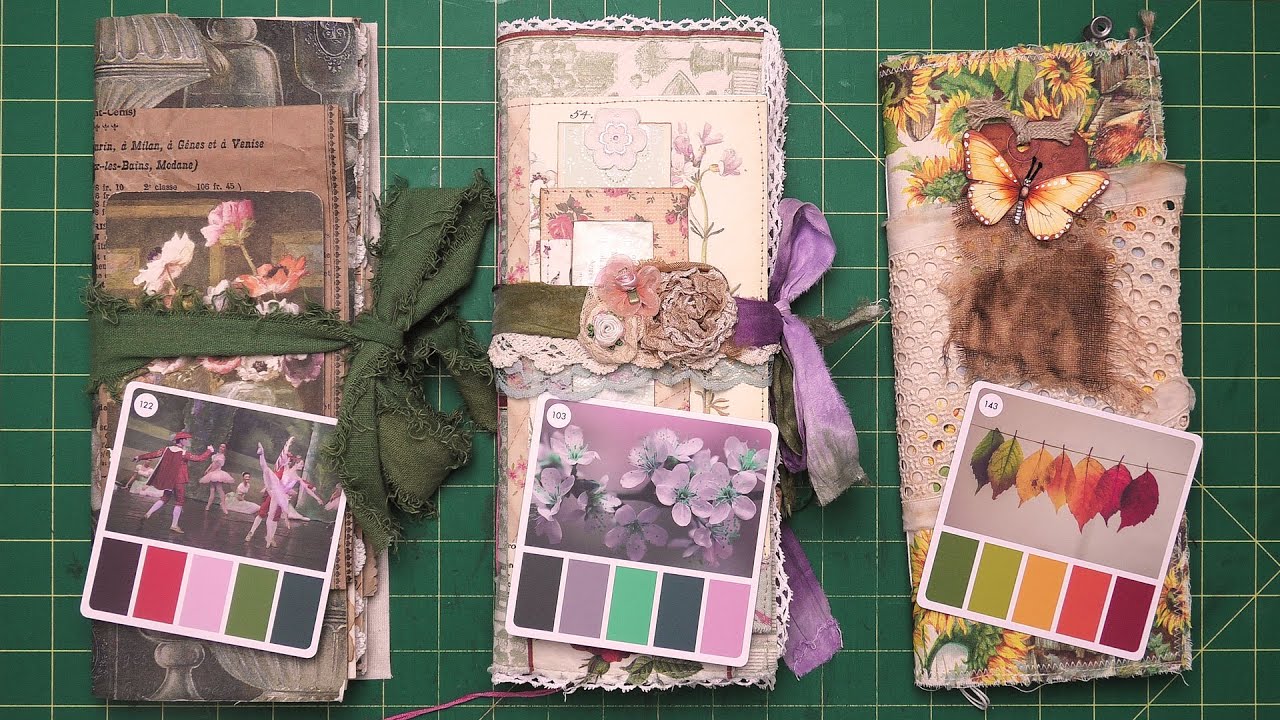 TALL junk journal napkin cover & creative pages | junk journal ideas