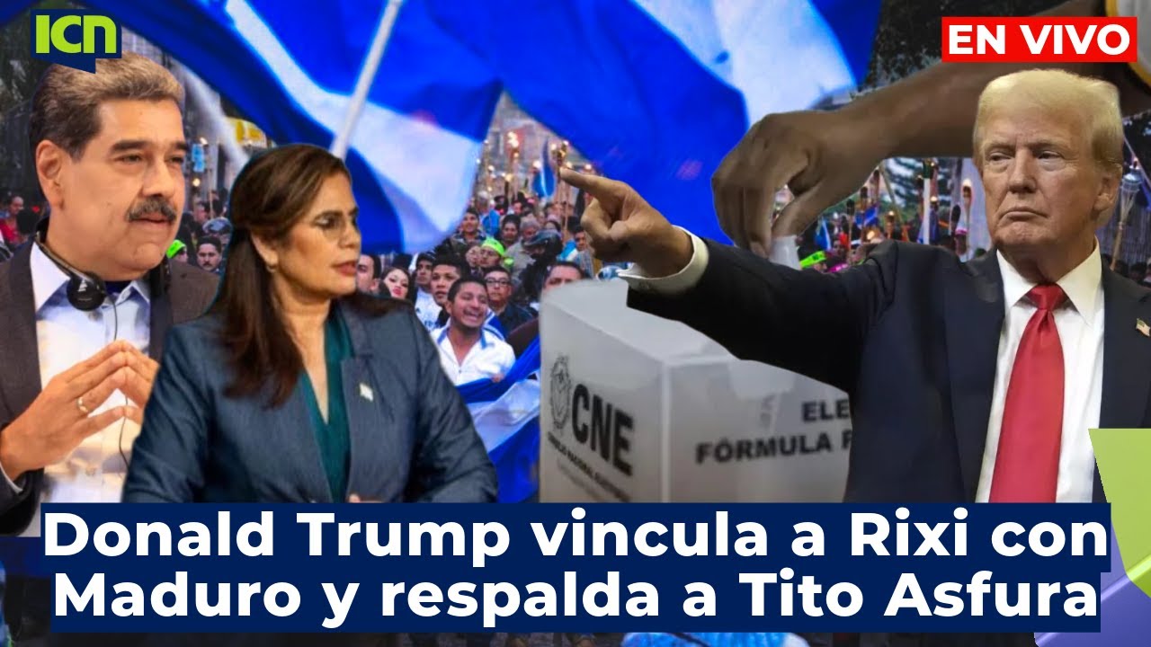 Donald Trump vincula a Rixi con Maduro y respalda a Tito Asfura | EN VIVO 🔴