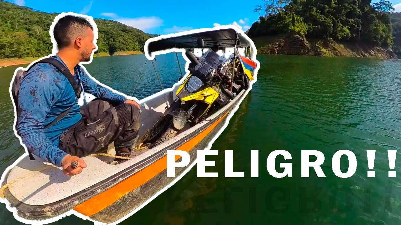 Subo mi Vstrom 250 SX en una Lancha Viaje en Moto PART 2