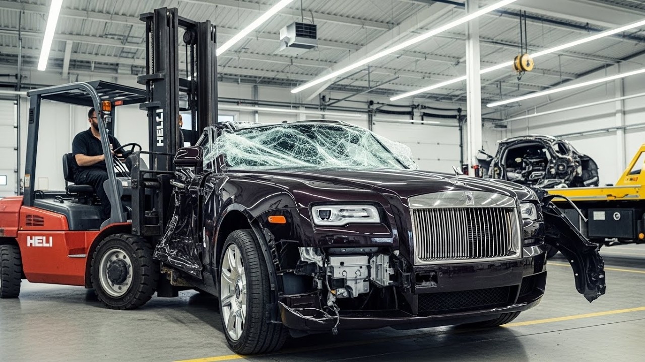 Rolls-Royce TOTALED After Airbag EXPLOSION! | Insane Luxury Car Rebuild