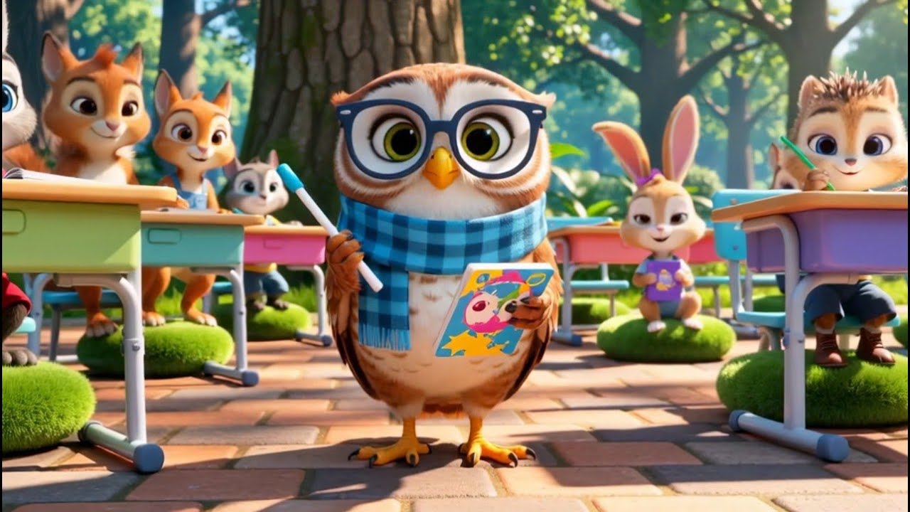 Learn Patience with Olivia the Owl 🦉✨ | Fun Baby Songs & Nursery Rhymes for Kids