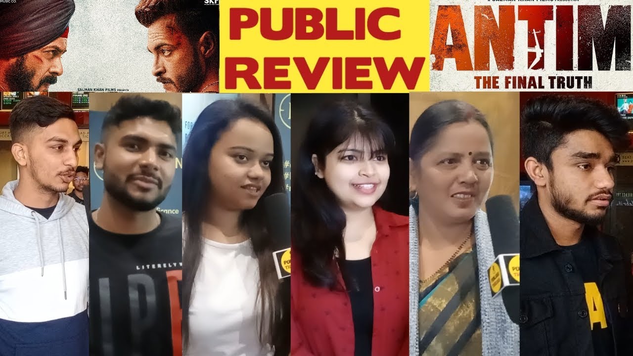 Antim: The Final Truth True Public Review | Antim Public Reaction | Salman Khan, Aayush Sharma