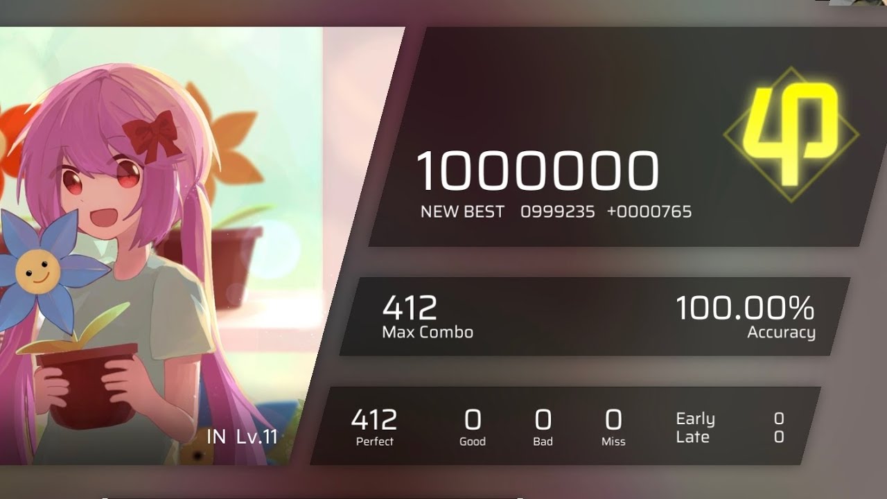 Phigros もぺもぺ mopemope - IN Lv.11 φ full combo