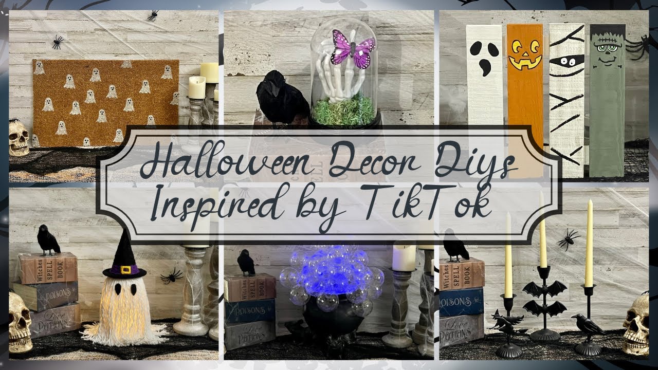 Halloween Decor DIYs: 6 Ideas Inspired by TikTok
