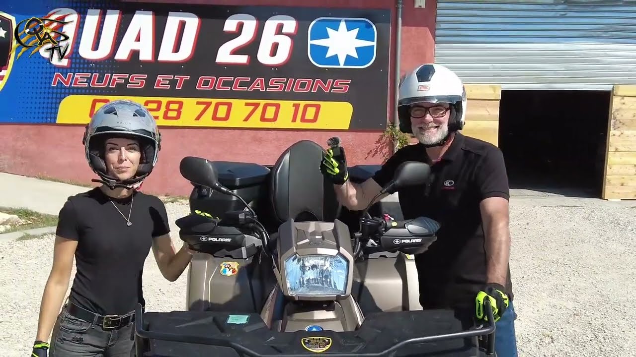 Le Sportsman 570 Touring, Le Bi-Place de la gamme Polaris !