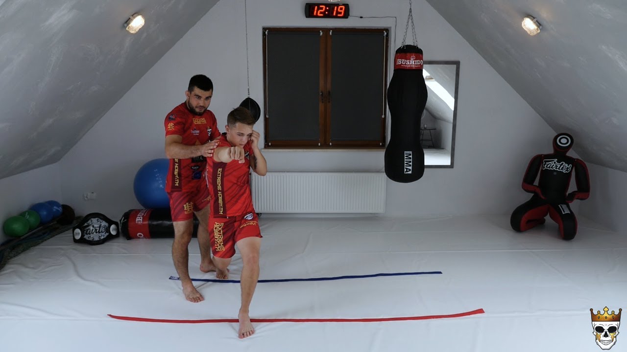 Techniki MMA podczas poruszania się na palcach #2
