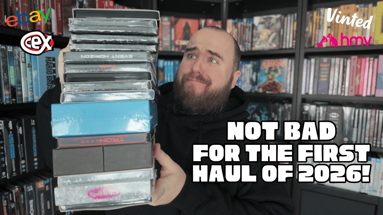What I Bought in January | 4K Blu-ray & Physical Media Haul
