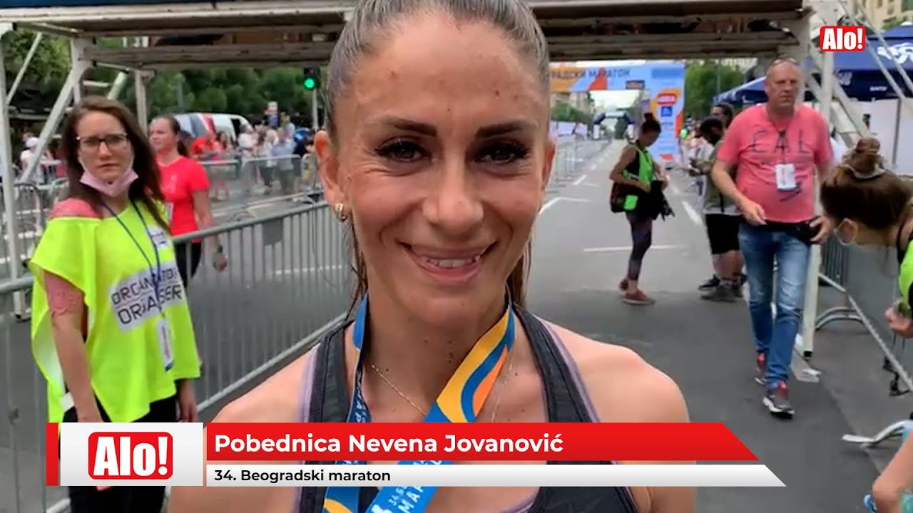 Pobednica 34. Beogradskog maratona Nevena Jovanović za Alo: Osećam se fantastično!