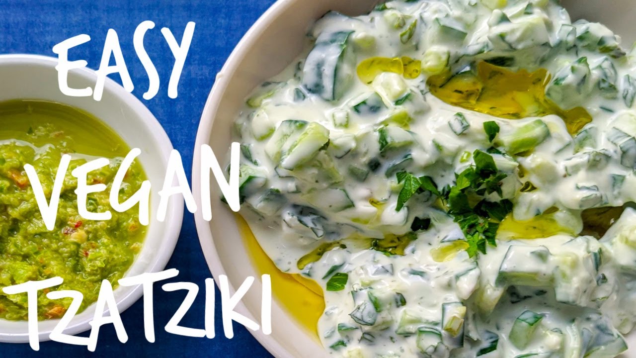ДЗАДЗИКИ РЕЦЕПТ ГРЕЧЕСКОГО СОУСА | VEGAN