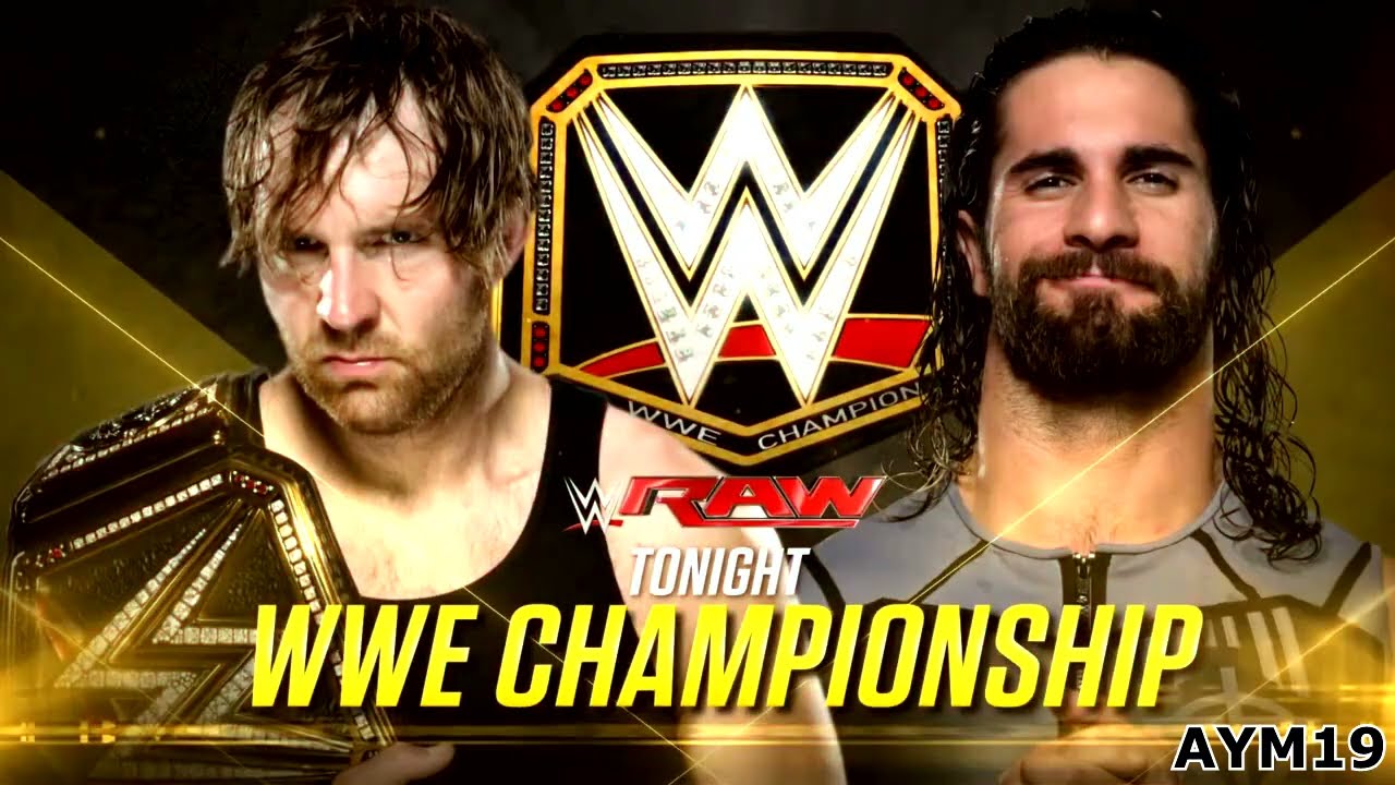 Dean Ambrose vs Seth Rollins RAW 7/18/2016 Highlights