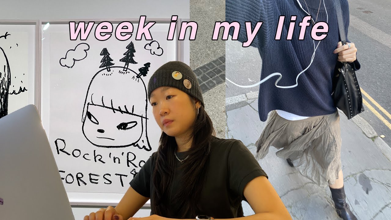 london vlog | working 9-5, office days, new restaurants, concerts