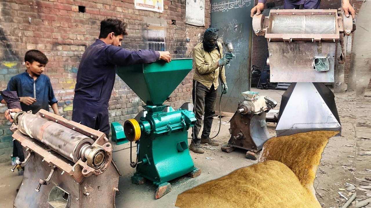 Complete Mini Rice Mill Machine Making Process | Rice Milling Machine Manufacturing