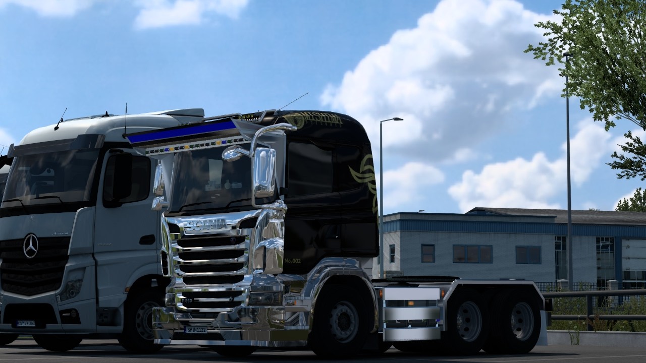 #ets2 のんびりバレンタインイベント