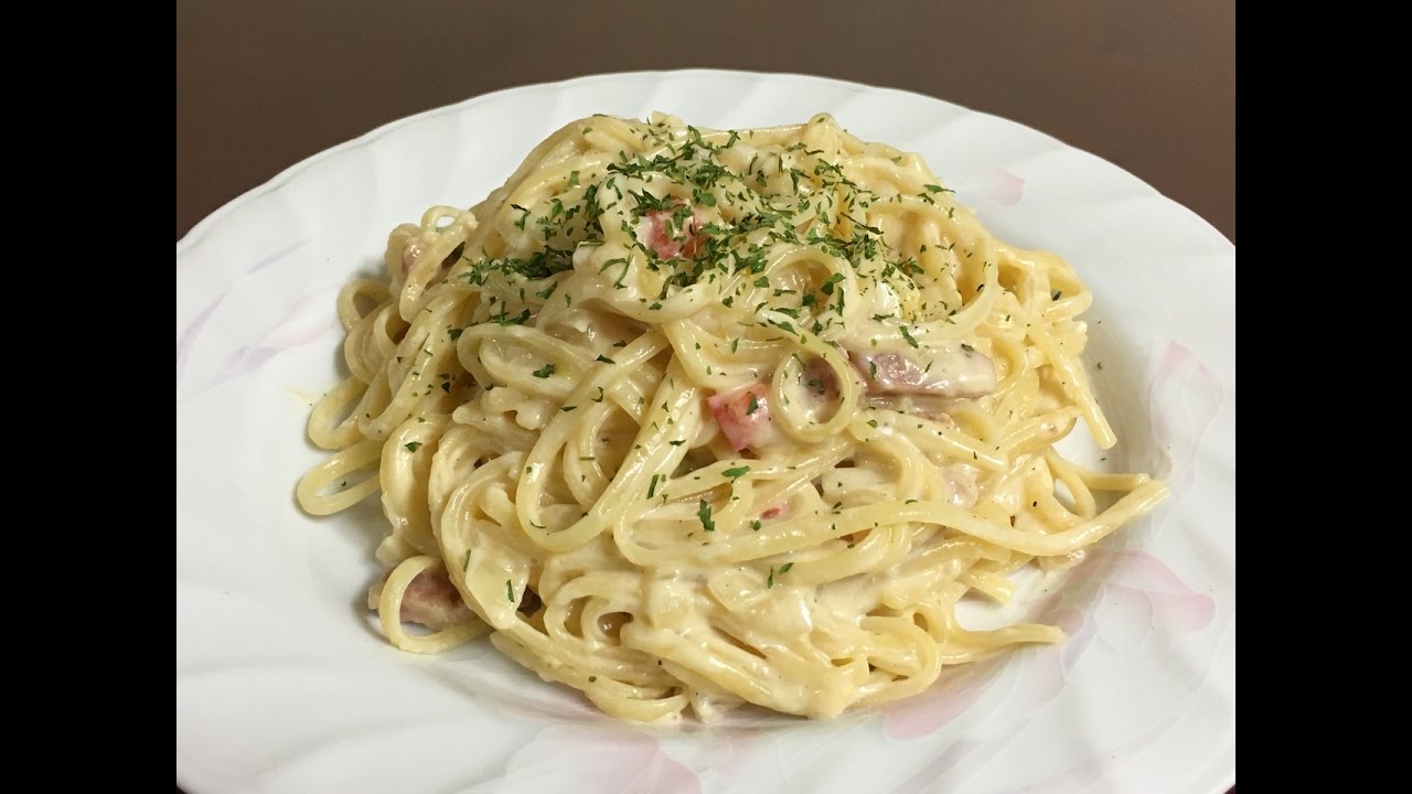 #894-1 linguine with cream sauce - 크림소스 링귀니