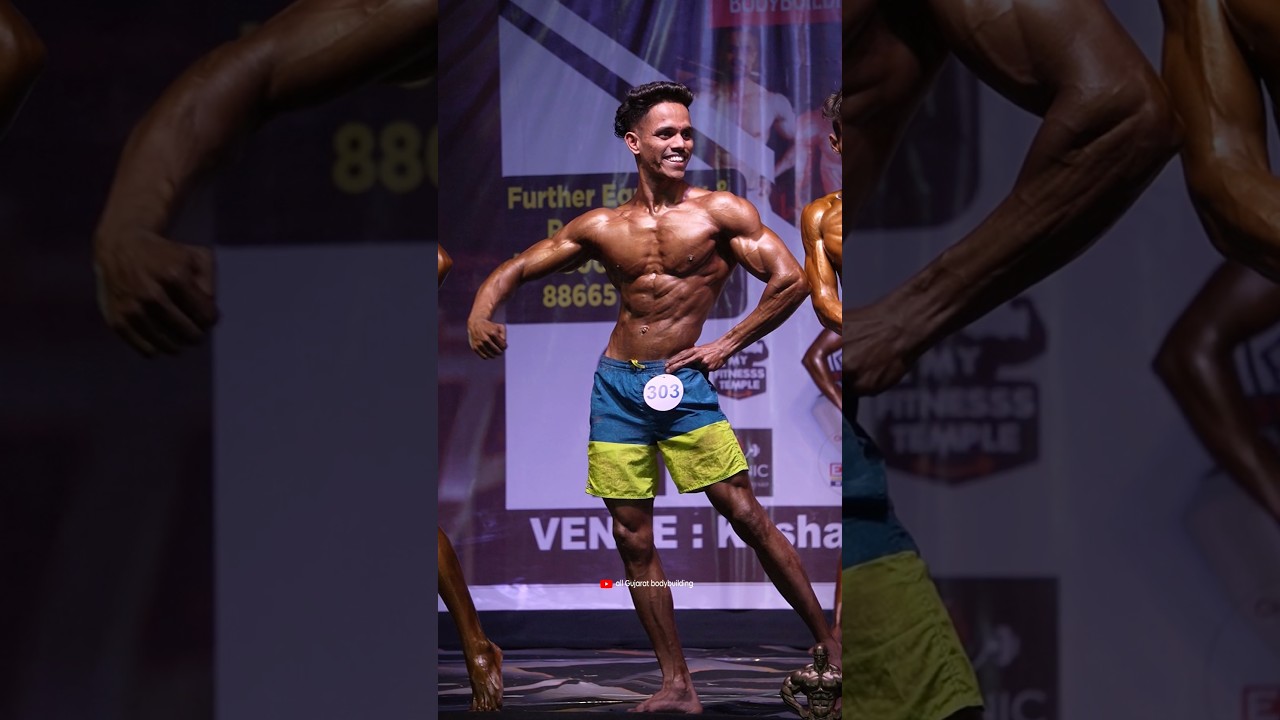 Health and strength men's physique junior🥇🏆 mr Gujarat