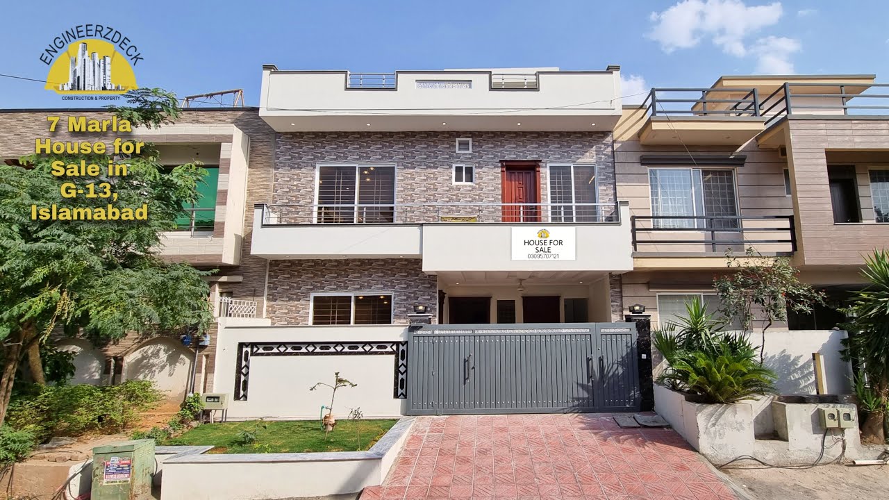 7 Marla House for Sale in G-13 Islamabad | 7 Marla House for Sale in Islamabad (2022)
