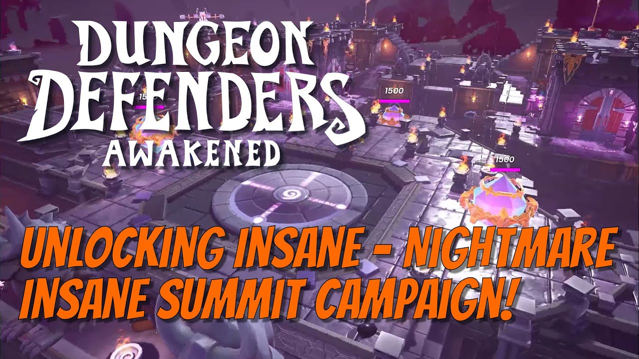 DDA - Insane Summit to Unlock Nightmare!