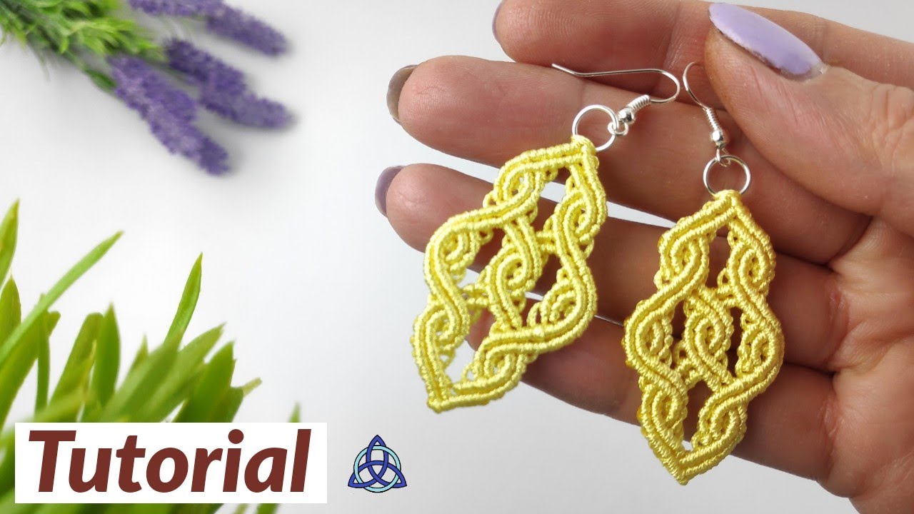 Macrame CELTIC Earrings Tutorial