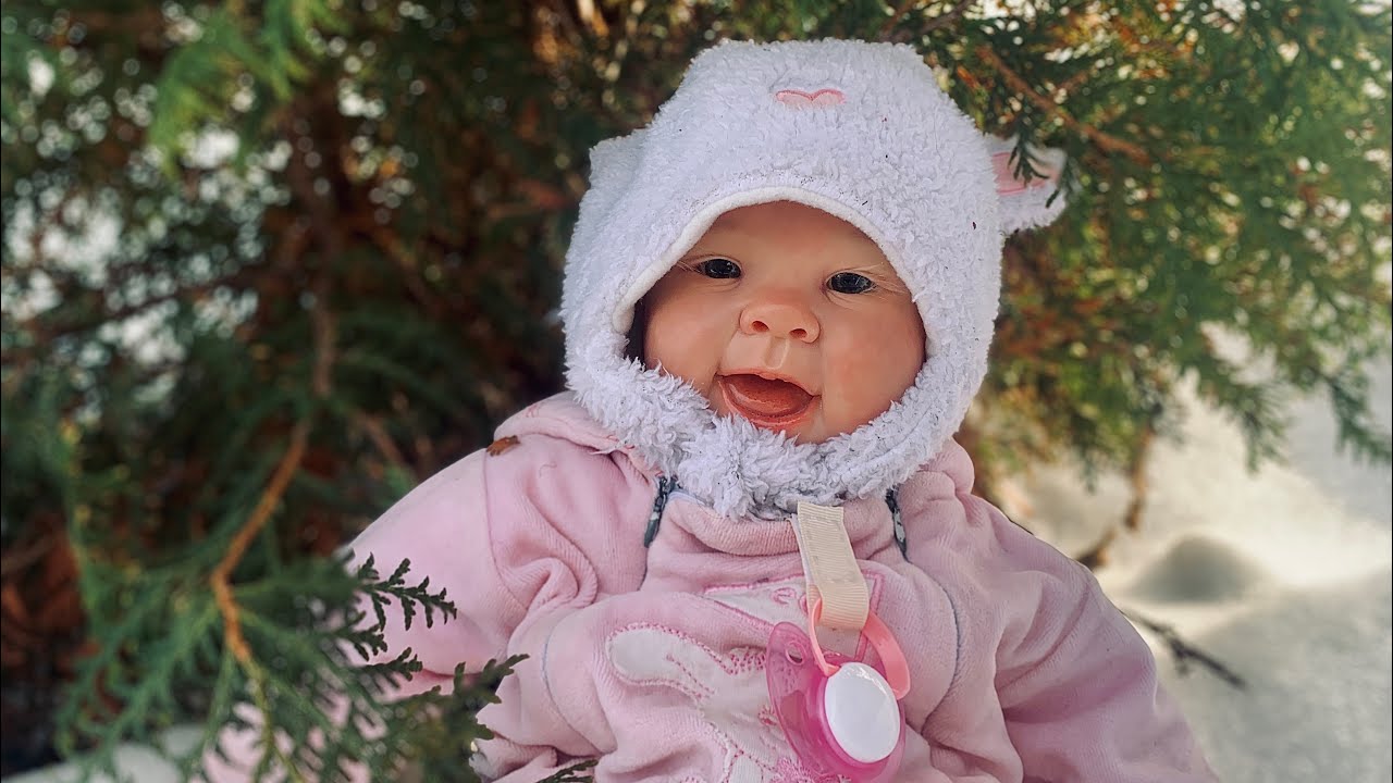 Vlog  с куклой реборн на даче