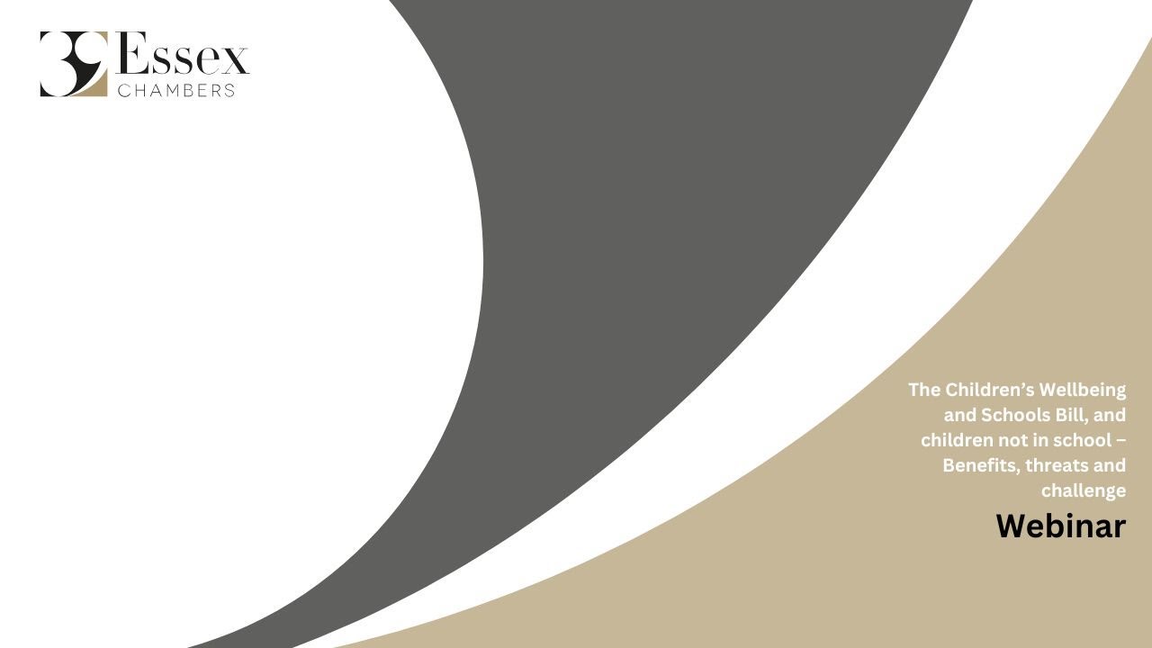 The Children’s Wellbeing and Schools Bill... | Webinar