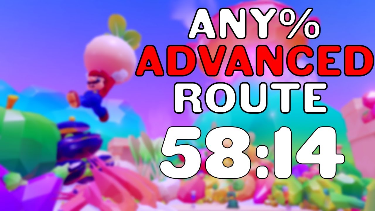 Super Mario Odyssey Any% Speedrun - Advanced Route (58:14)