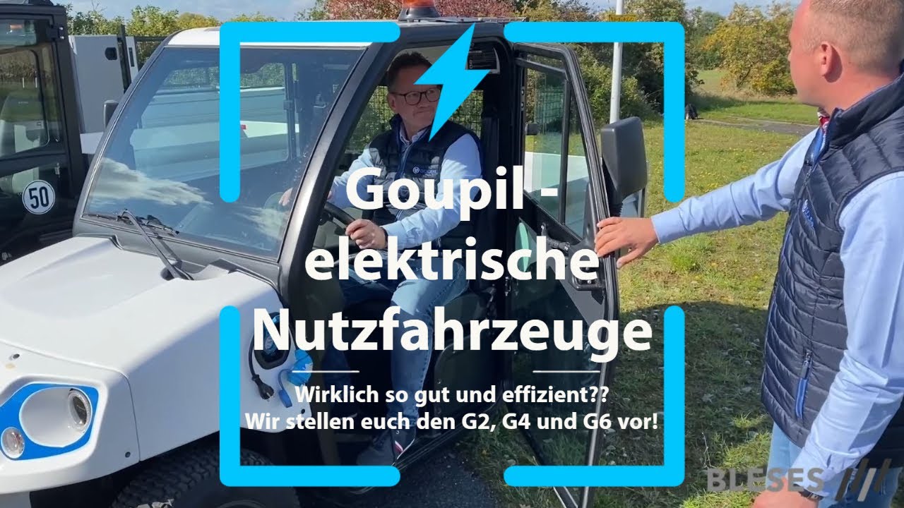Goupil - elektrisch betriebene Nutzfahrzeuge