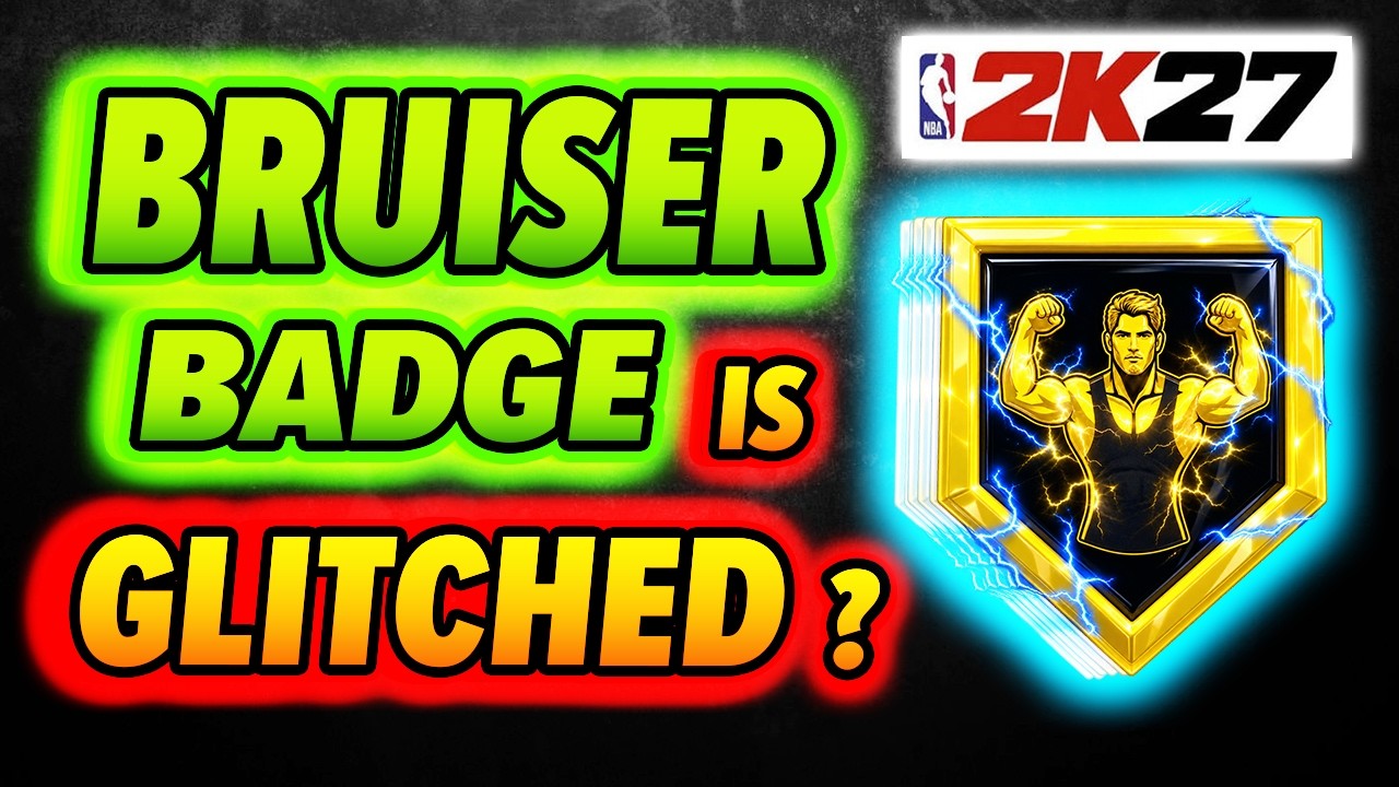 Значок BRUISER сломан в NBA 2K27? ПОЛНЫЙ РАЗБОР