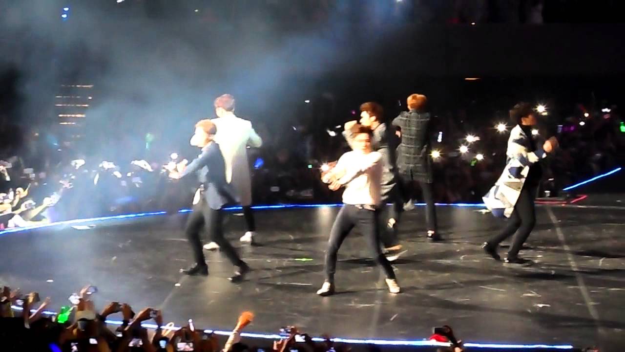 Fancam 141030 Music Bank Mexico BEAST Good Luck