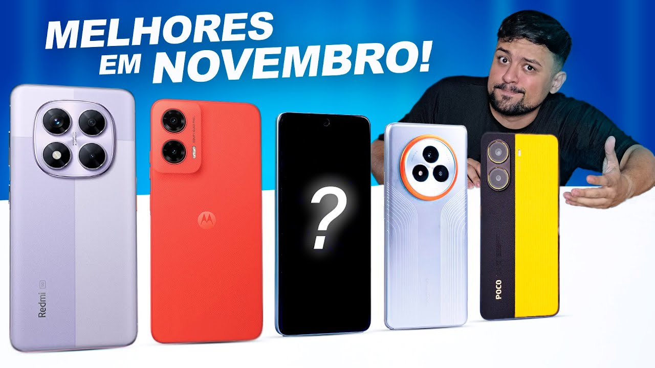 QUAL CELULAR COMPRAR em NOVEMBRO de 2025?