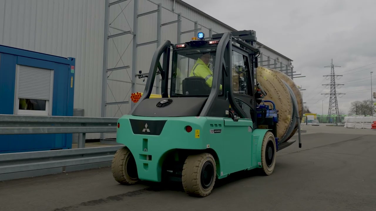 Oost, West Vlaanderen l 6000kg-12000kg l Elektrische Heftruck l Mitsubishi