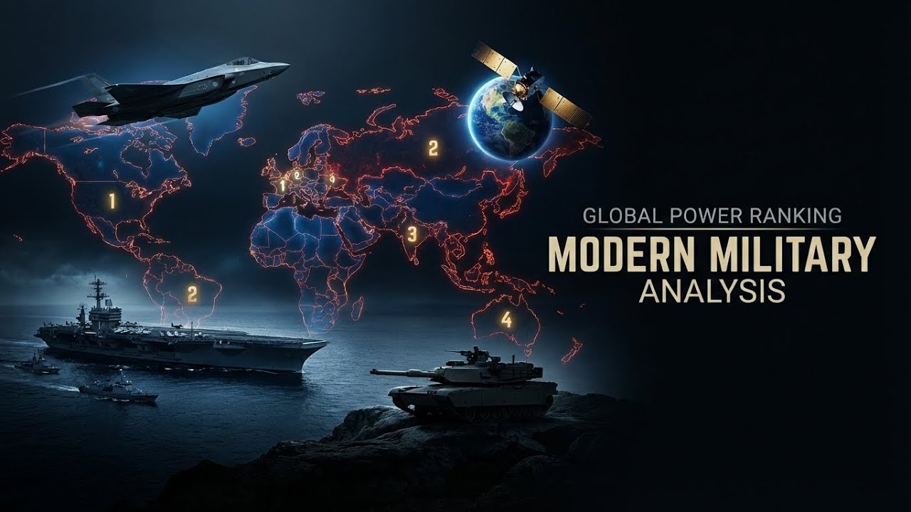 Top 50 Most Powerful Militaries in the World 2026  Global Military Power Explained