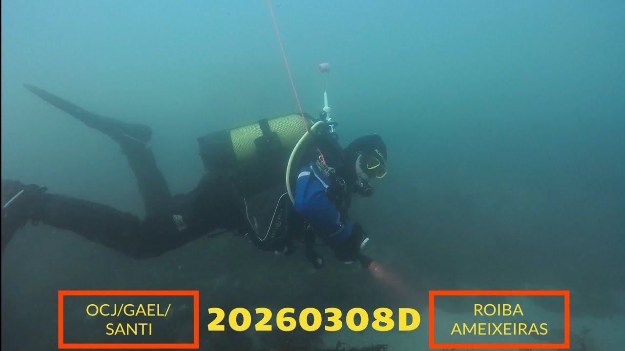 20260308D OCJ, CON GAEL Y SANTI, ROIBA, AMEIXEIRAS, BELUSO, BUCEO DE INFANTERÍA. 