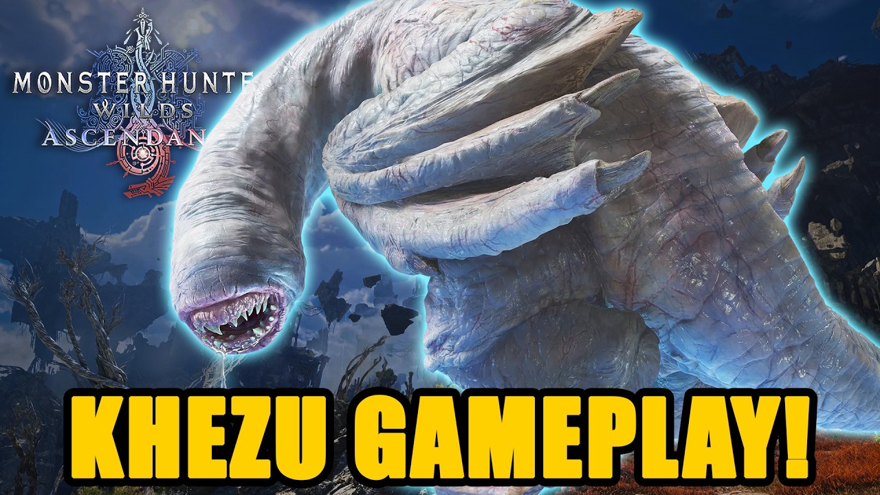 Monster Hunter Wilds Ascendance | KHEZU ПОКАЗАЛИ! [フルフル]