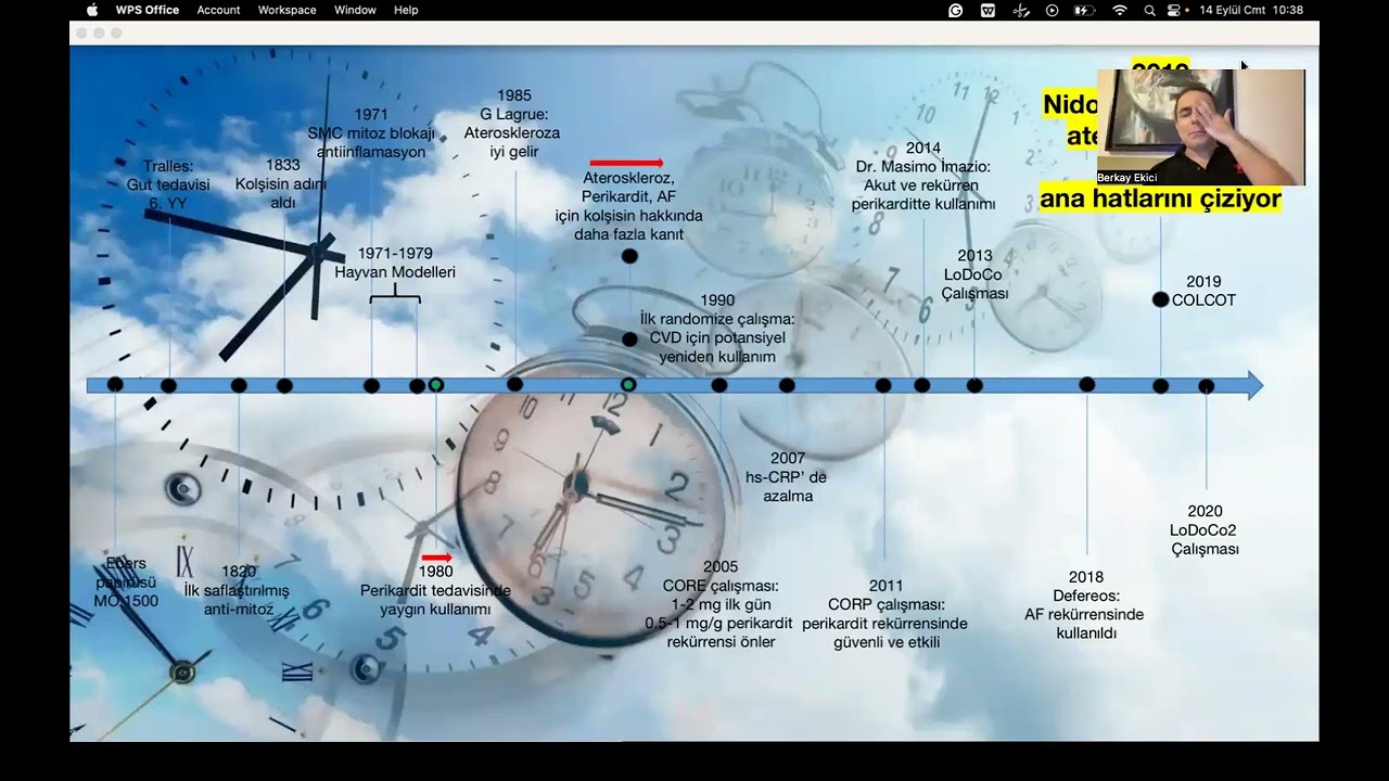 Kardiyovasküler Korunmada Kolşisin (Colchicine in Cardiovascular Prevention) Prof. Dr. Berkay Ekici