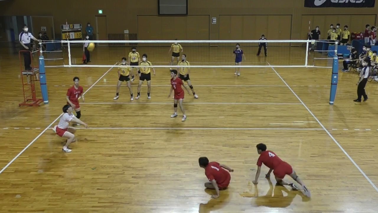 2022 関東大会（男子）　土浦日大VS駿台学園①　1set～2set