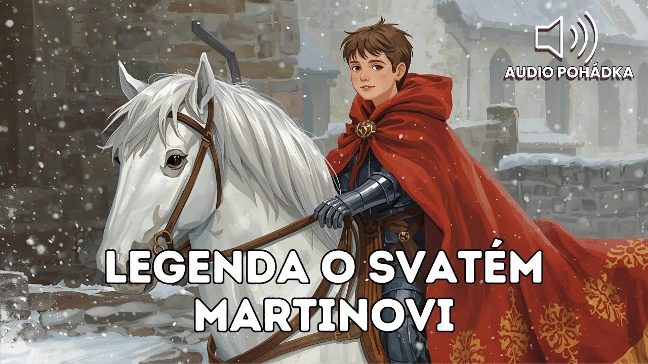 ❄️ Legenda o svat&eacute;m Martinovi | Dětsk&aacute; audio poh&aacute;dka o Martinu a žebr&aacute;kovi ❄️