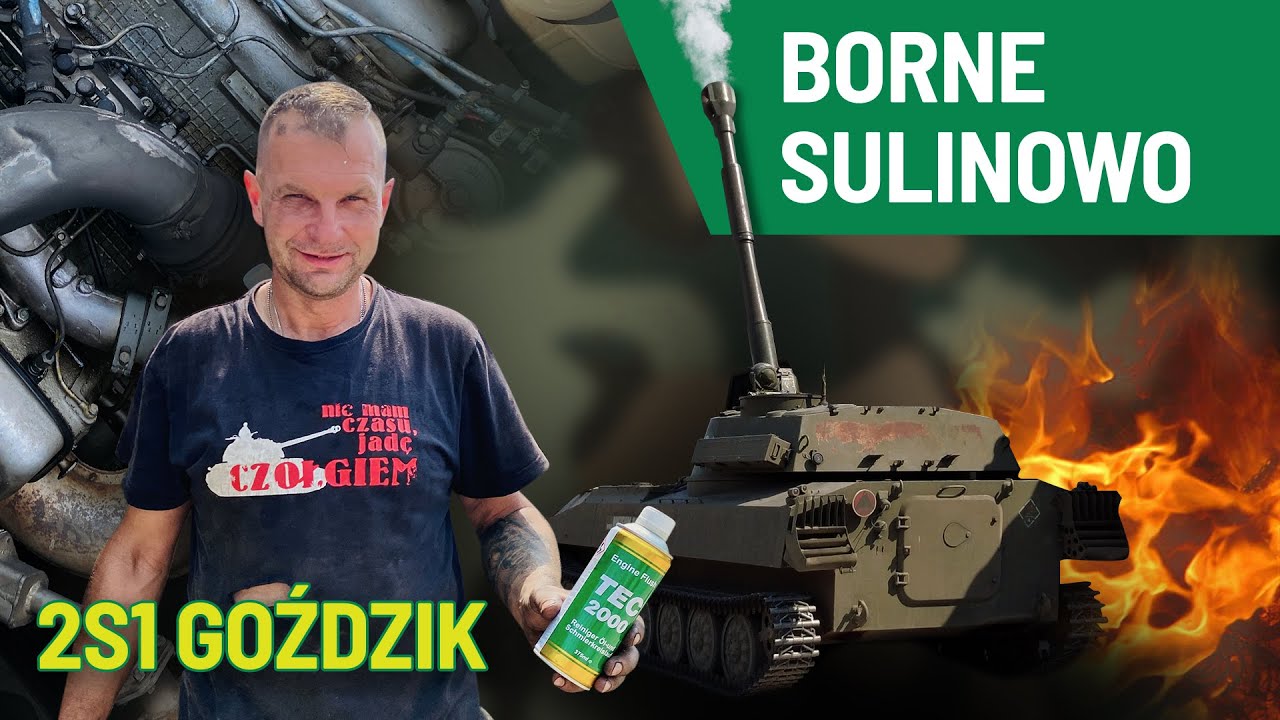 Czołg Goździk i TEC 2000 w zielonej puszce! 🟢 Muzeum Borne Sulinowo