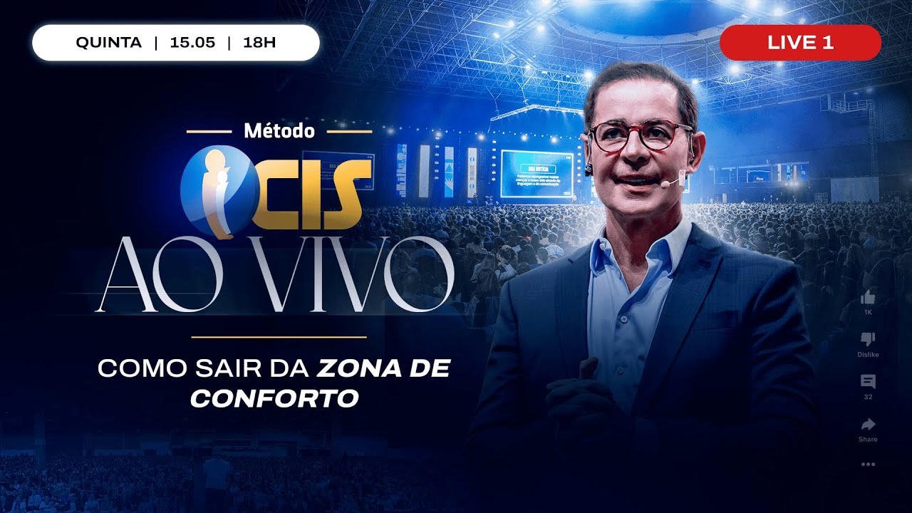M&Eacute;TODO CIS ao vivo: COMO MUDAR DE VIDA EM 6 DIAS (o plano pr&aacute;tico)
