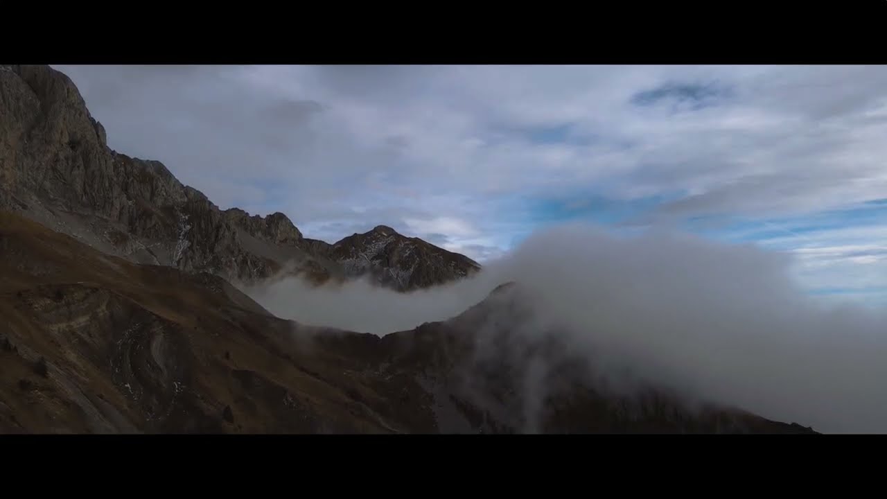 Rifugio Olmo ( 4k cinematic drone footage ) DJI MAVIC AIR 2 | PANASONIC VX1