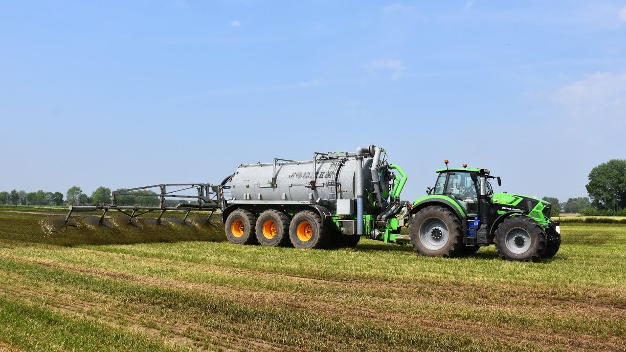 Deutz-Fahr Agrotron 7250ttv warrior & Joskin Euroliner - Loonw. T'Jampens
