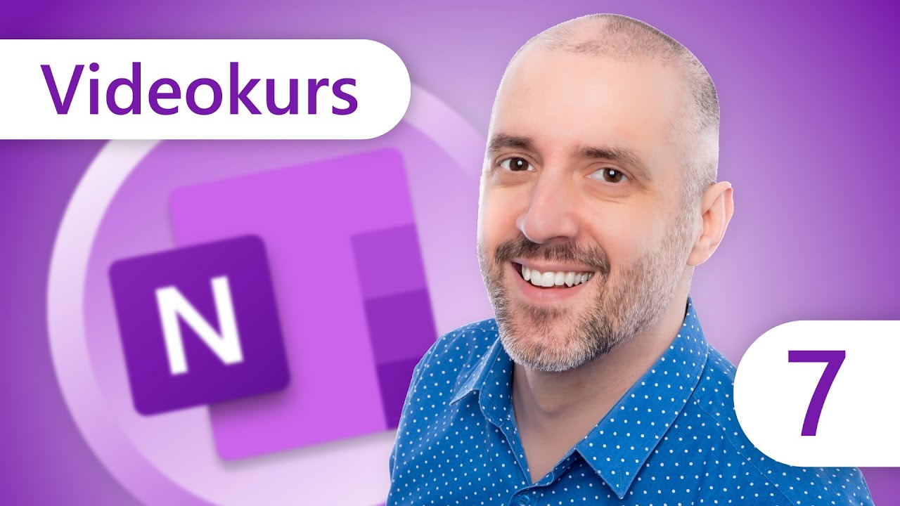 7️⃣ Kursnotizbuch in OneNote für Aufgaben und Unterrichtsmaterial 💜 OneNote für Lehrer
