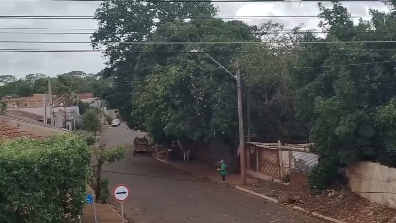 Tempestade de vento em Pontal São Paulo